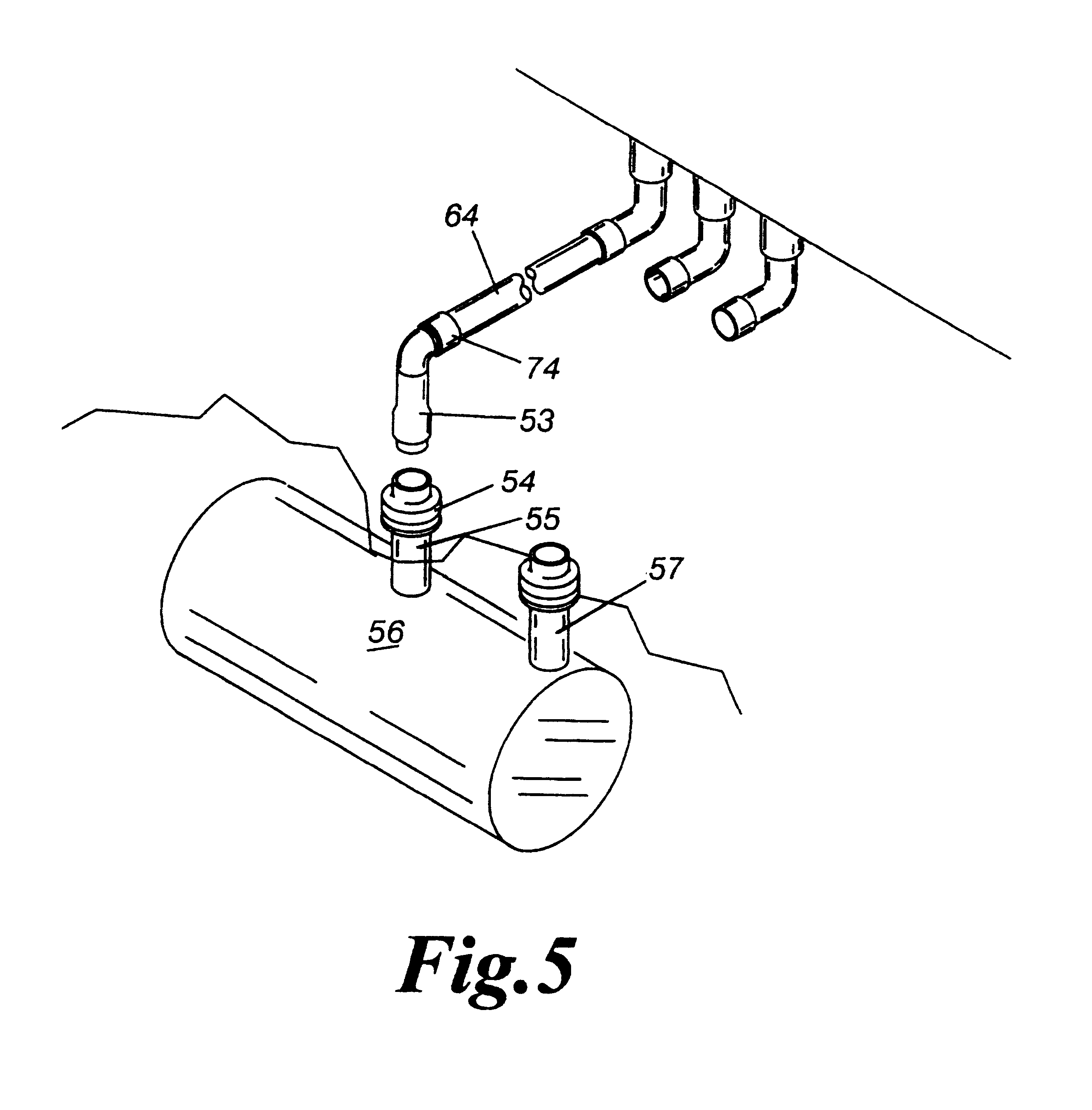 Rotatable swivel elbow