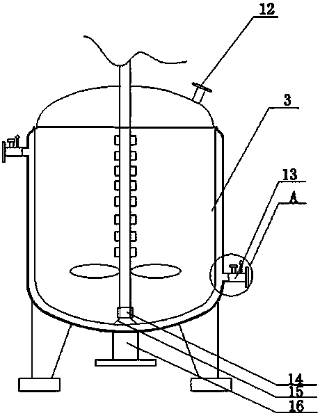 Noodle processing, stirring, and cooking device