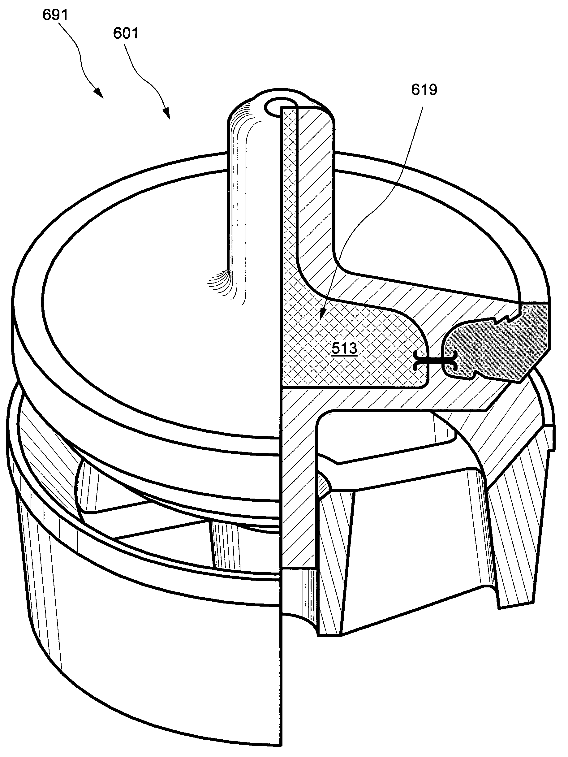 Valve body with integral seal retention groove