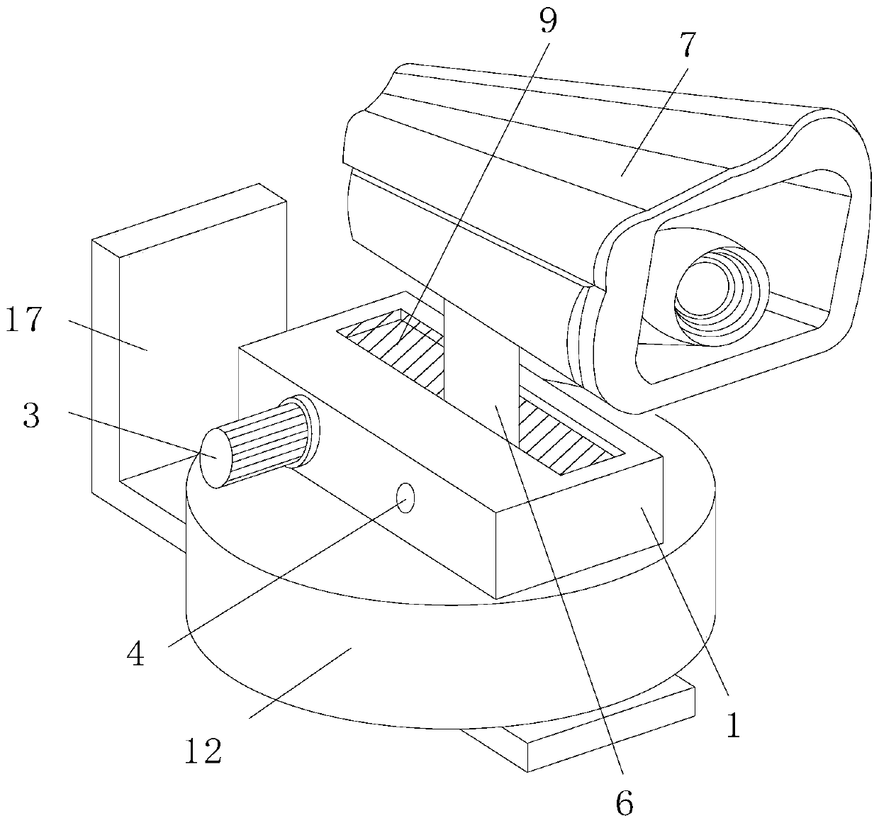 Computer control and monitoring combined device