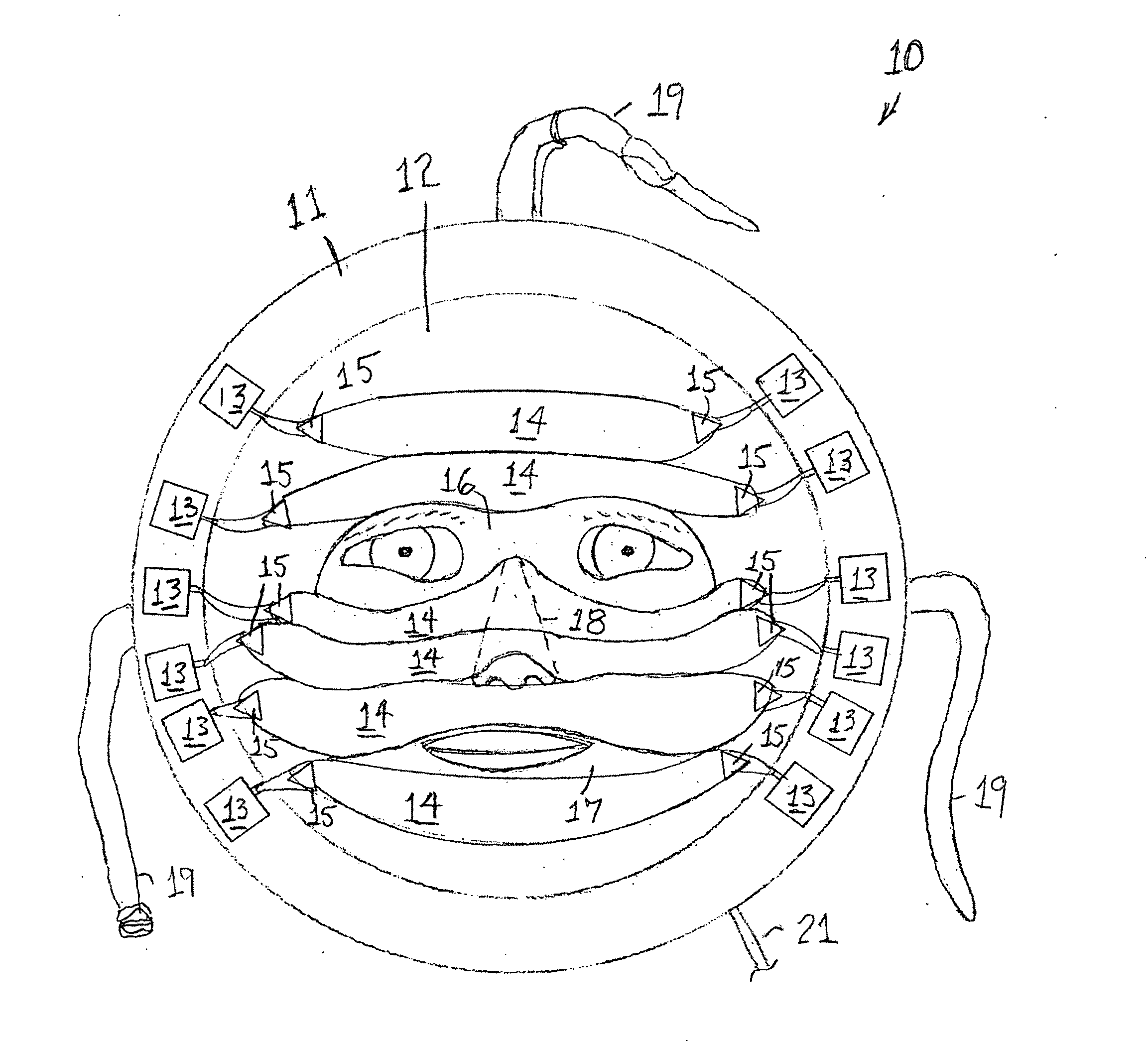 Phototherapy mask