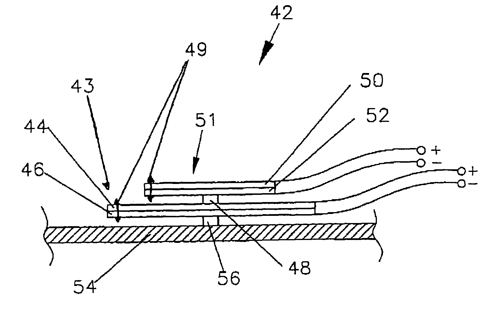 Resonant element transducer