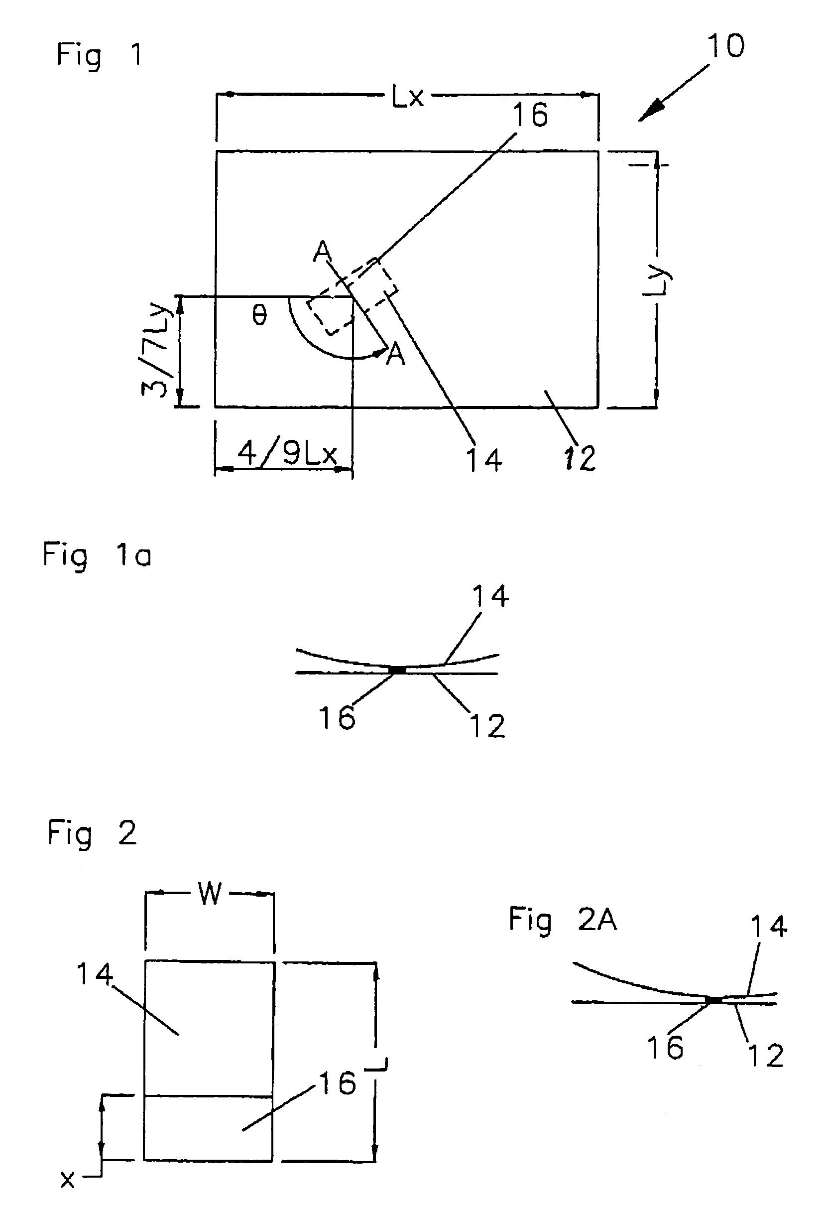 Resonant element transducer