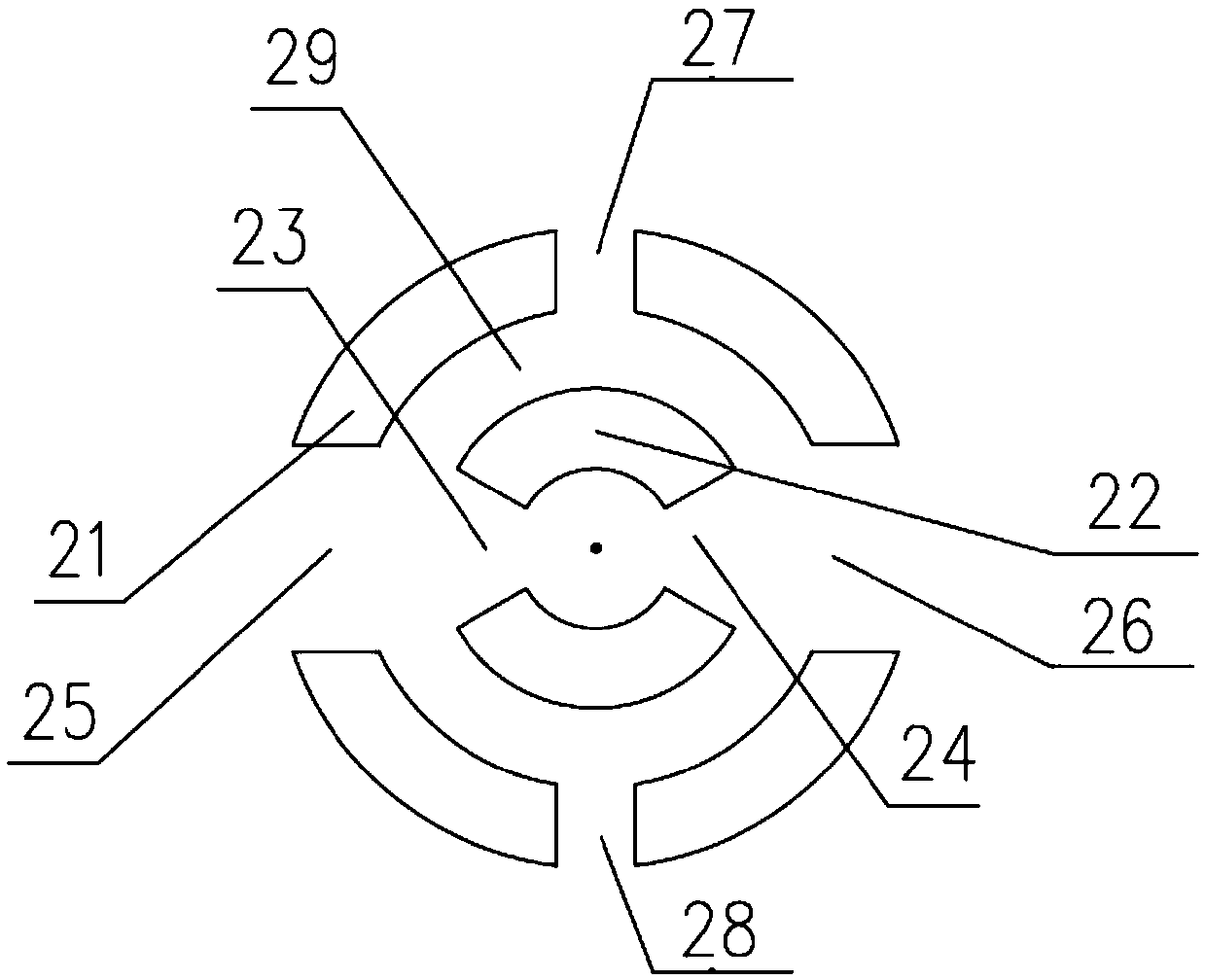 A kind of microchannel heat exchanger with multi-flow channel interconnection structure and its manufacturing method