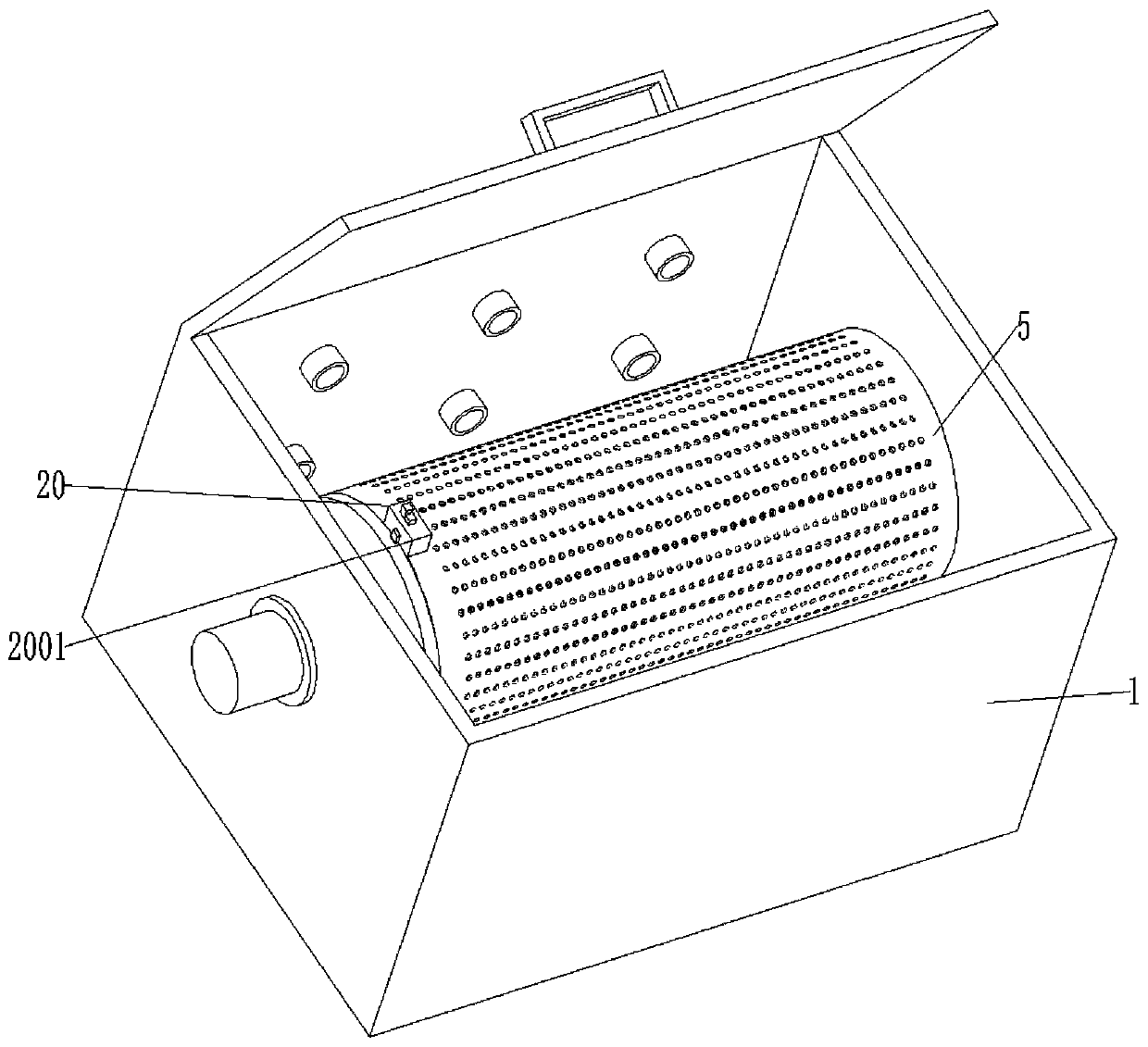 Energy-saving soft capsule rapid drying equipment