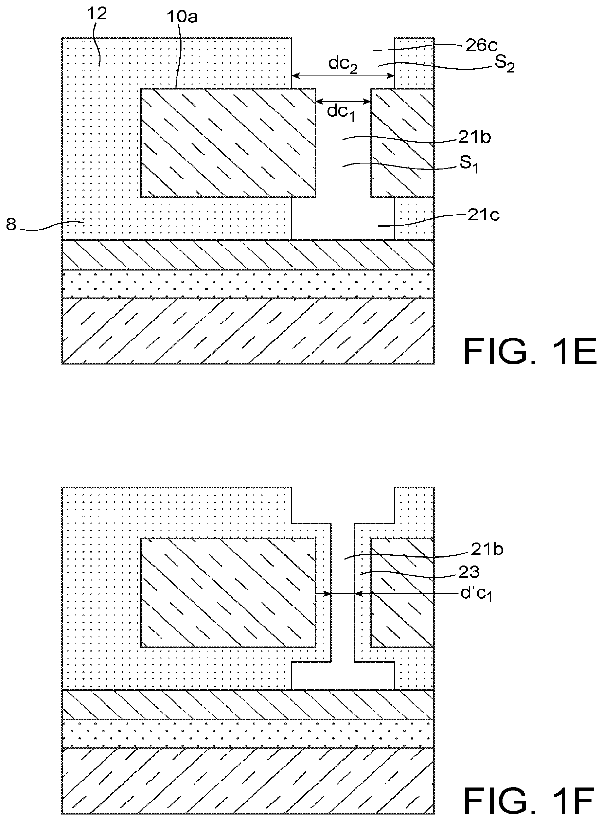 Fabrication of a transistor with a channel structure and semimetal source and drain regions