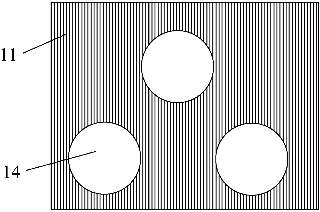 Flexible oled substrate structure and design method