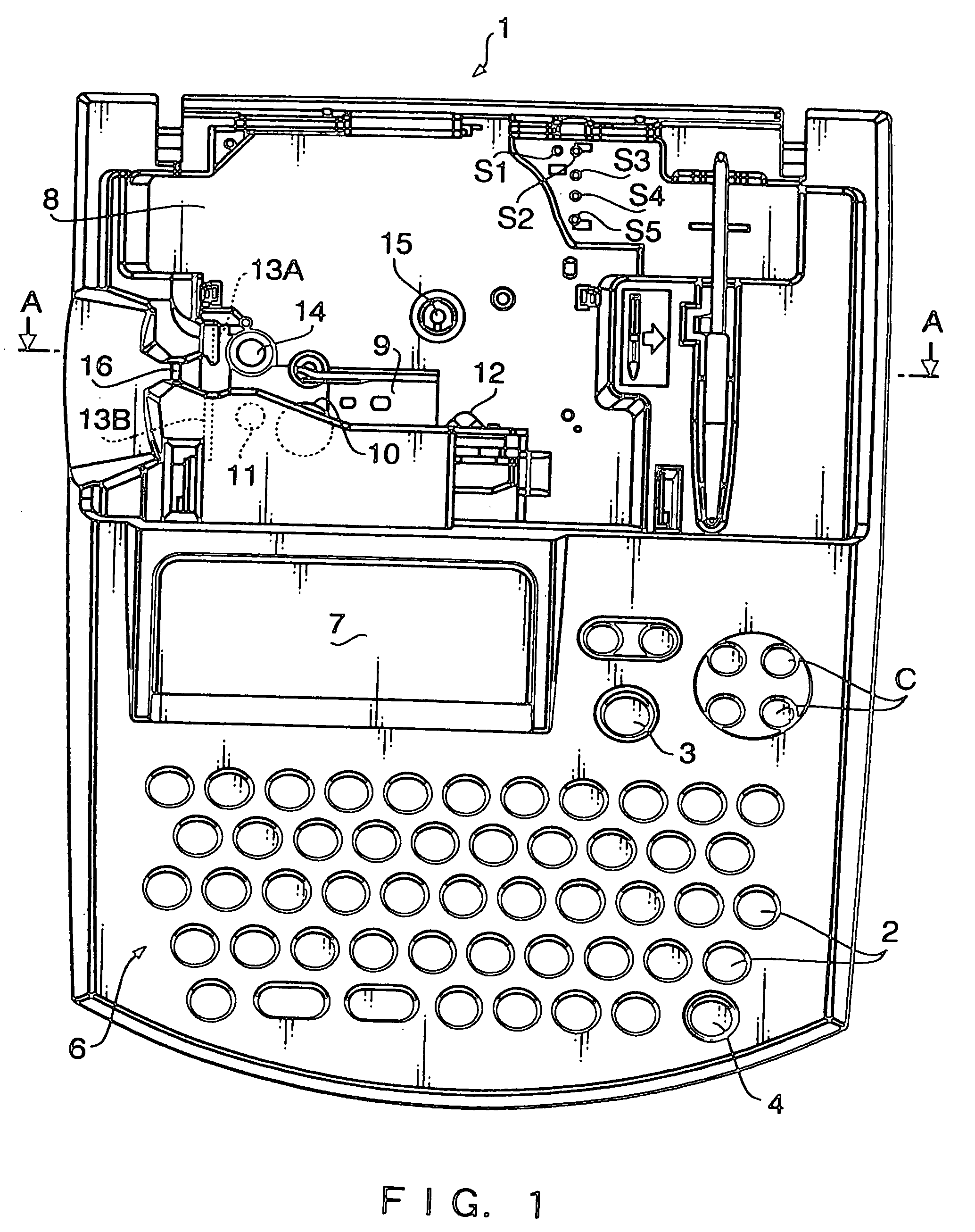 Tape printing device and tape cassette