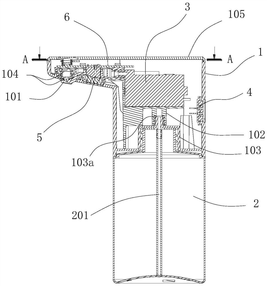 Soap dispenser with mixing ratio adjusting pump body