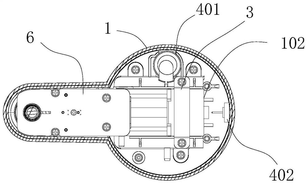 Soap dispenser with mixing ratio adjusting pump body