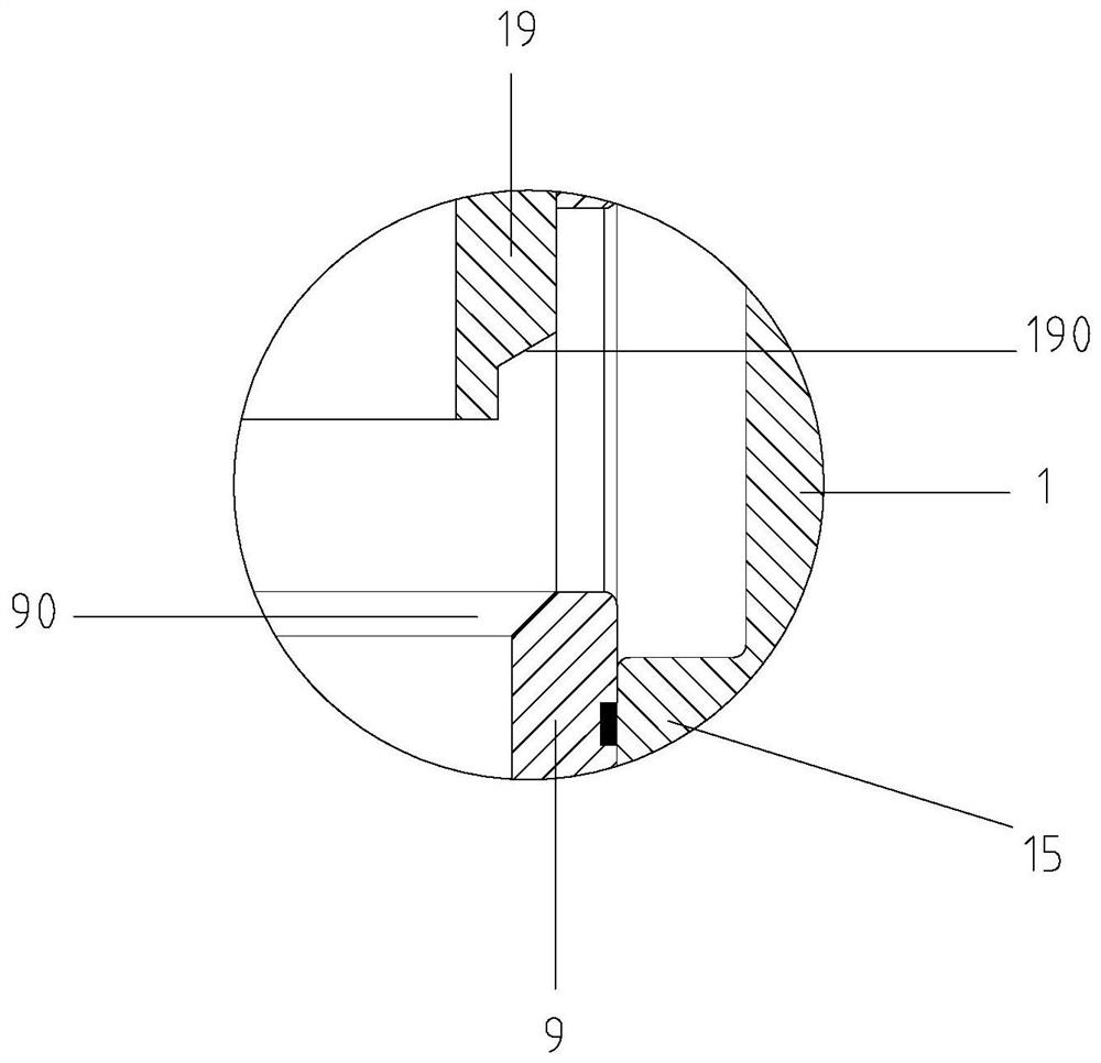 A Safety Three-way Proportional Throttle Valve Structure