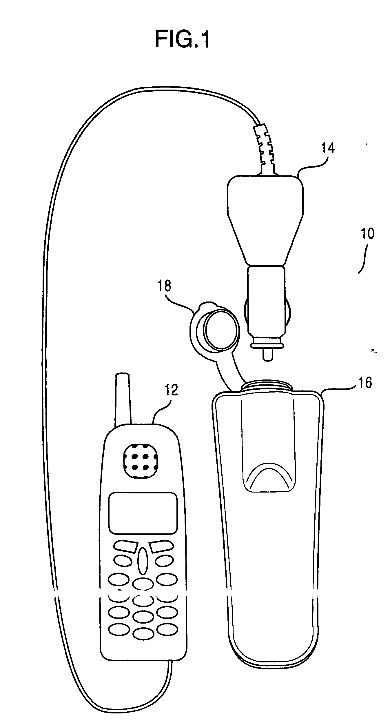 Portable mobile phone charger