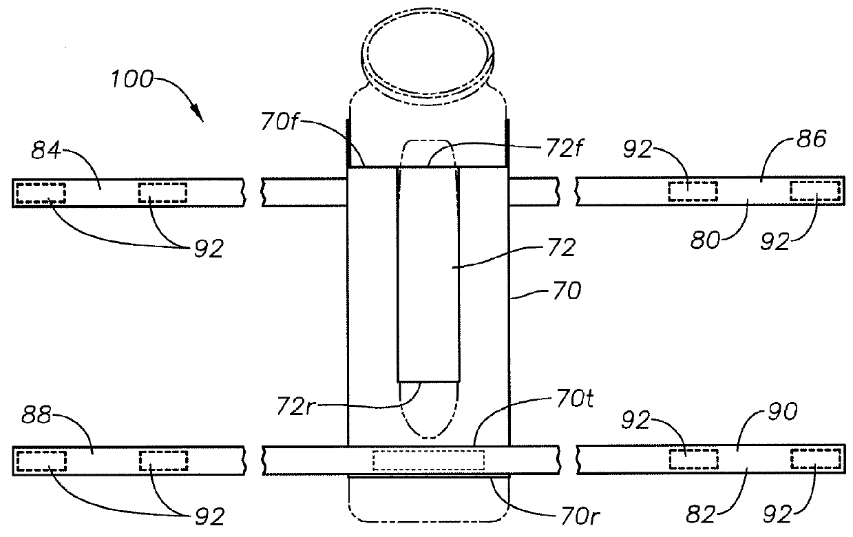 Portable urinal mounting assembly