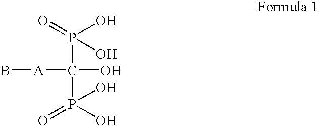 Process for preparation of bisphosphonic acid compounds