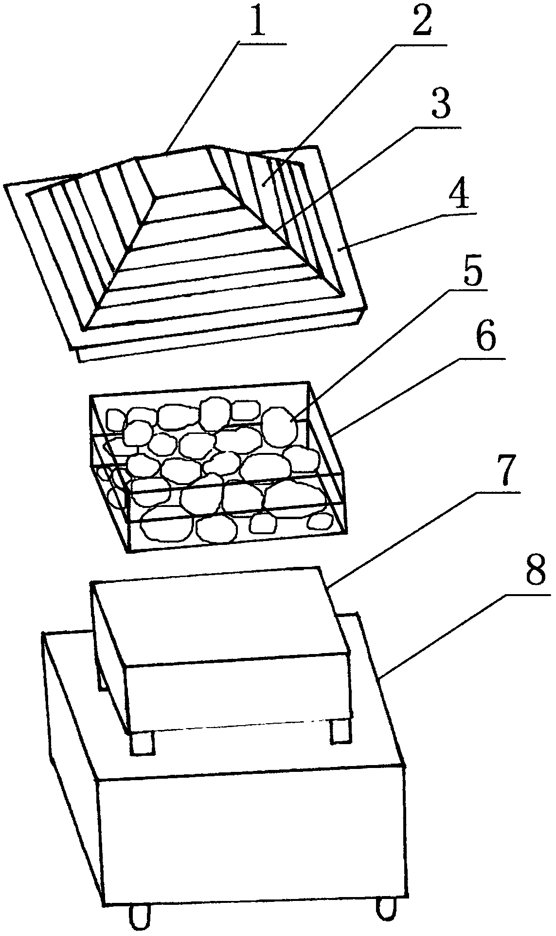 Tower type roasting machine