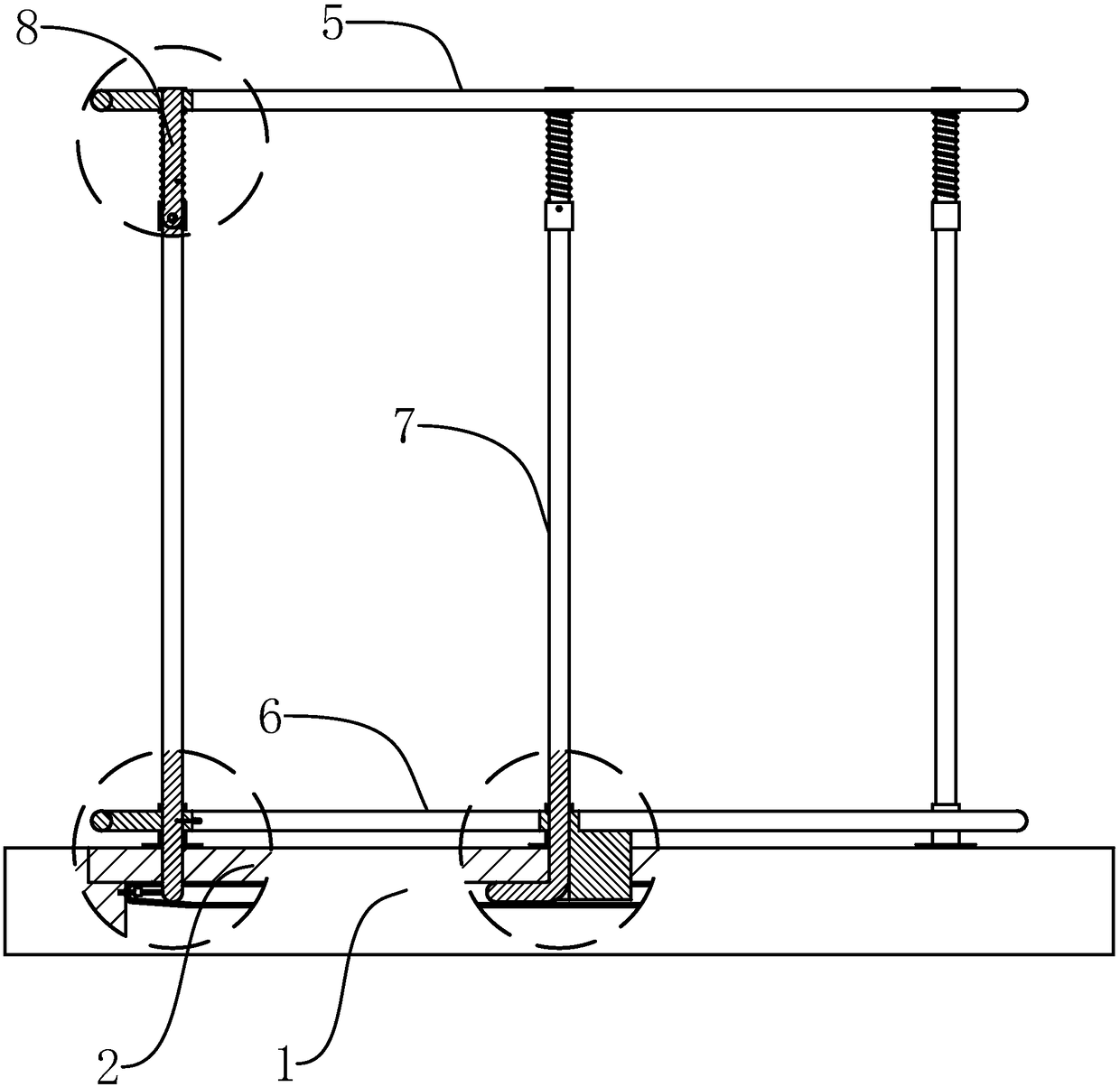 Safe anti-theft municipal well lid, disassembling tool and disassembling and assembling method