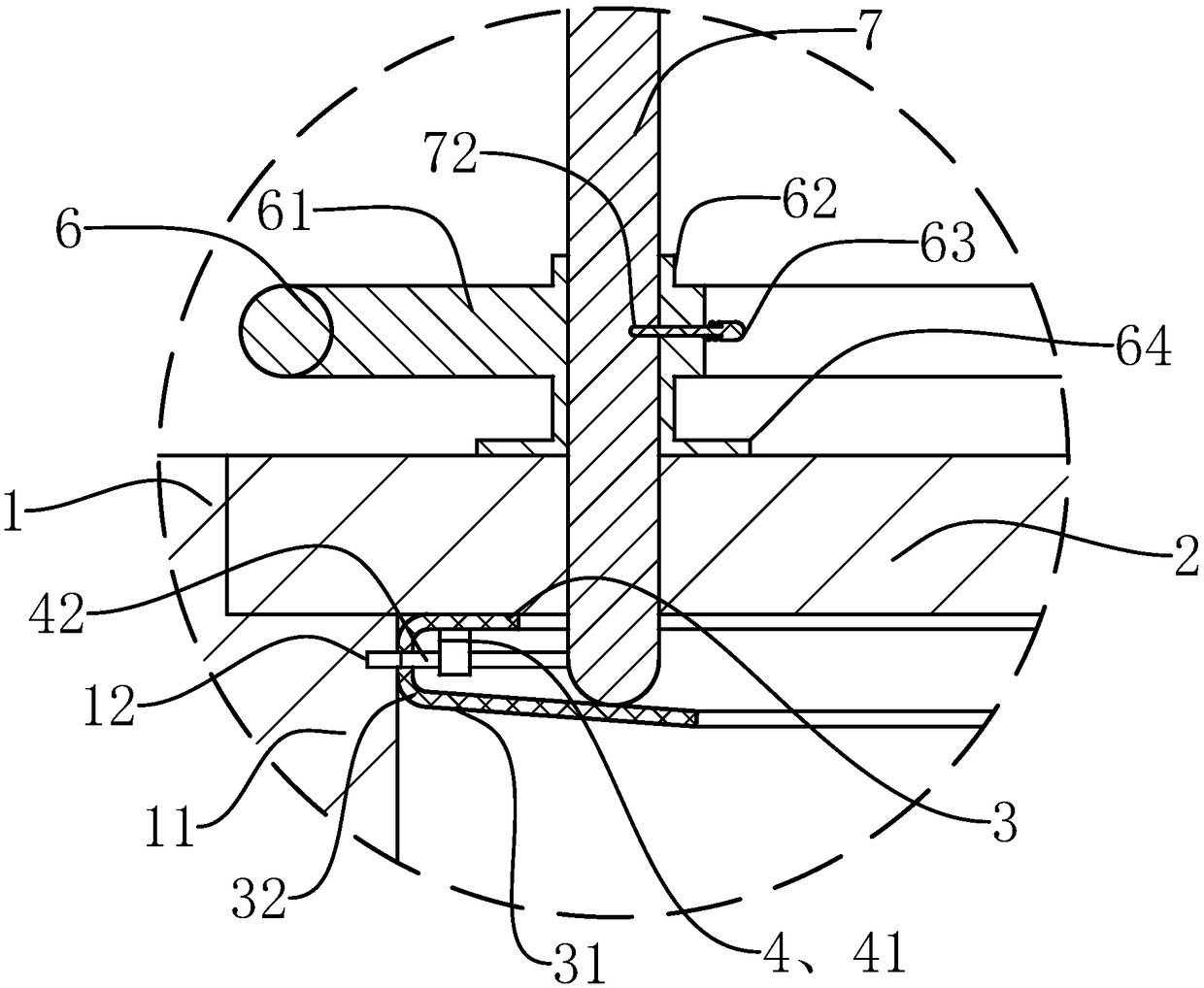 Safe anti-theft municipal well lid, disassembling tool and disassembling and assembling method