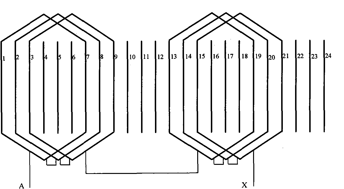 Series capacitors-running single phase permanent magnet synchronous generator