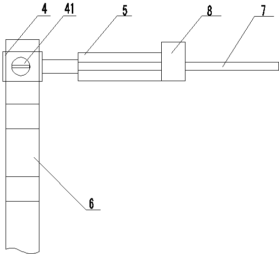 Safety insulation ladder for operation and maintenance management of substations