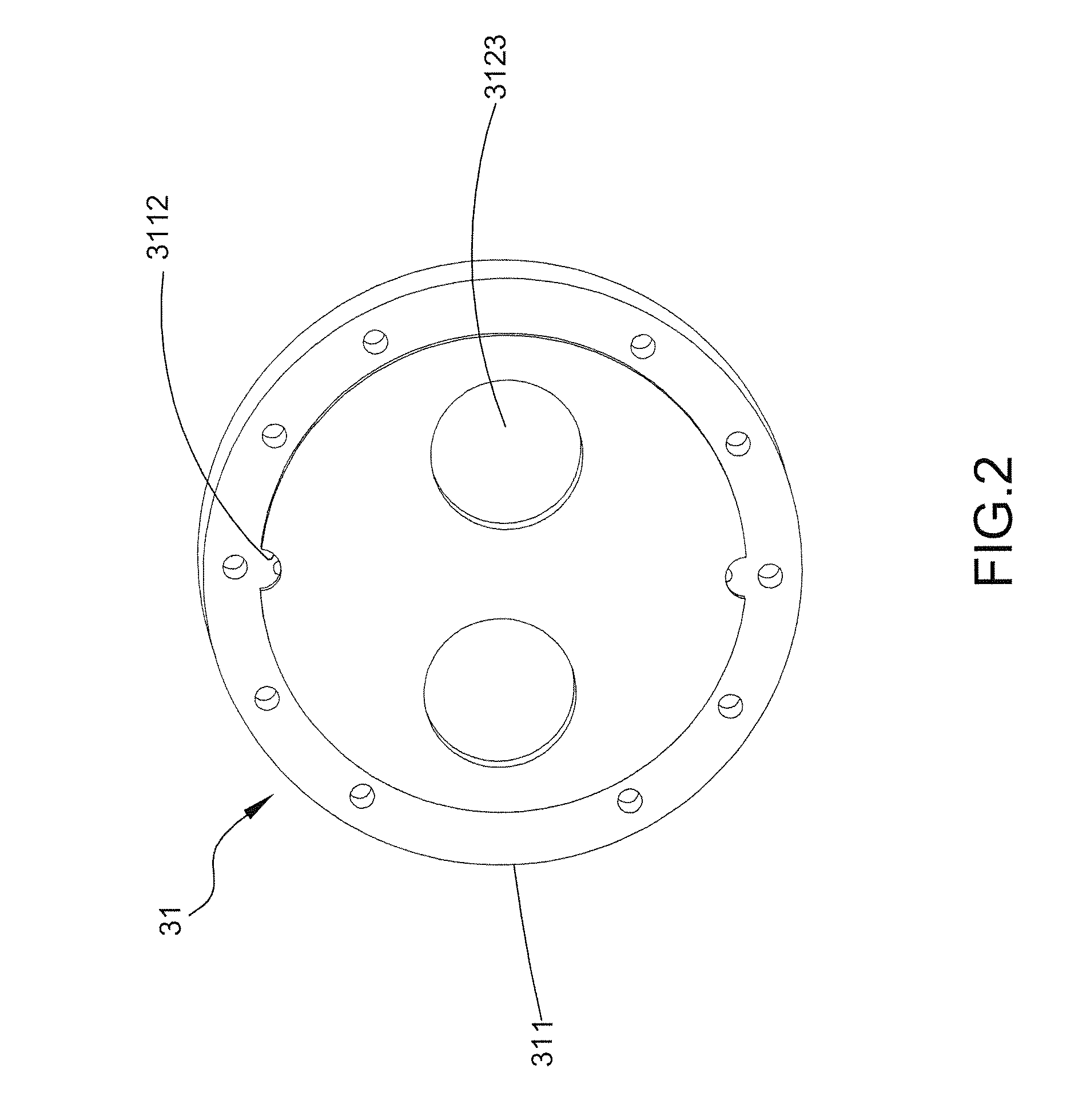 Auto-locking torque distributing mechanism