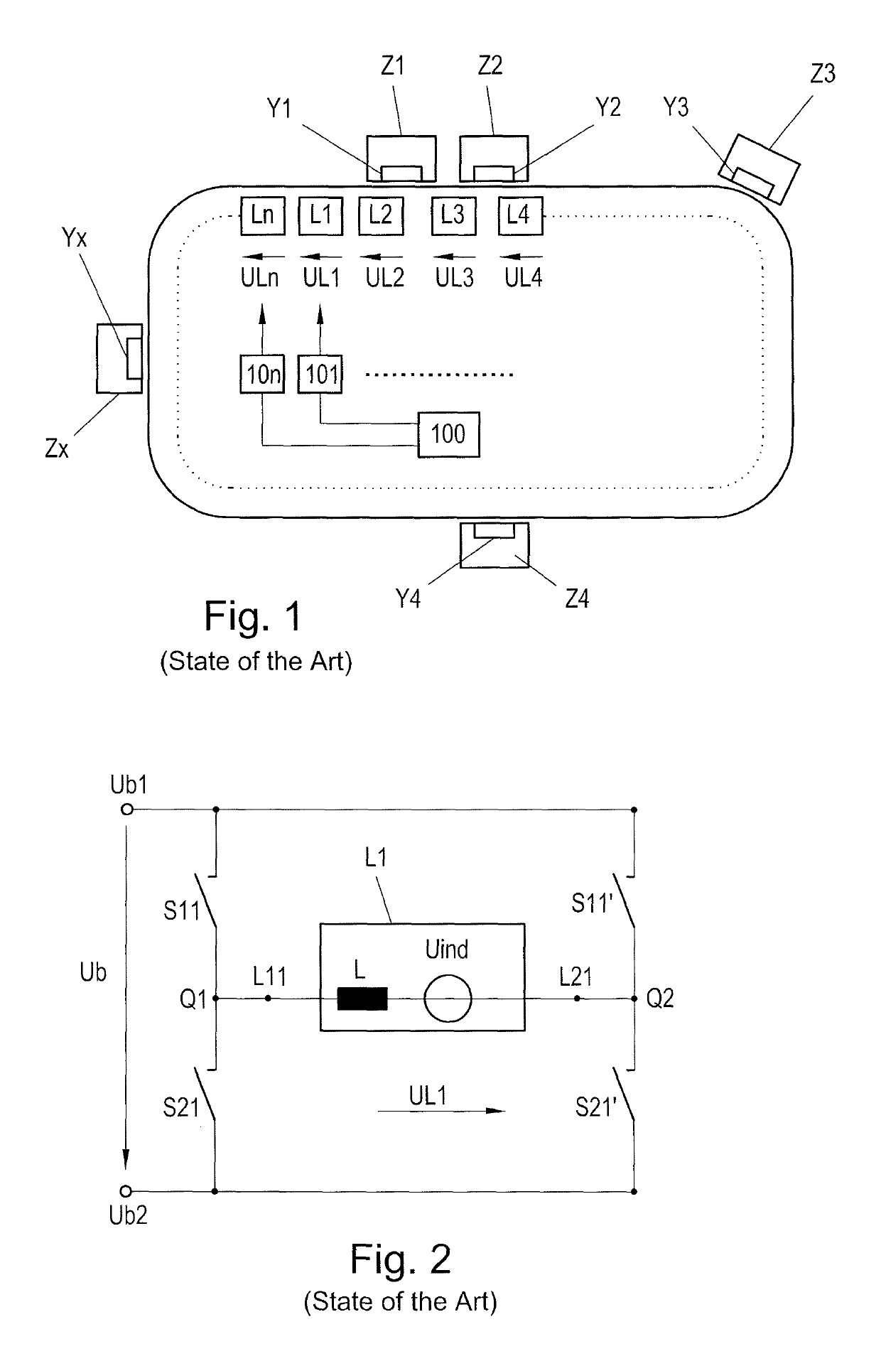 Control of long-stator linear motor coils of long-stator linear motor stator