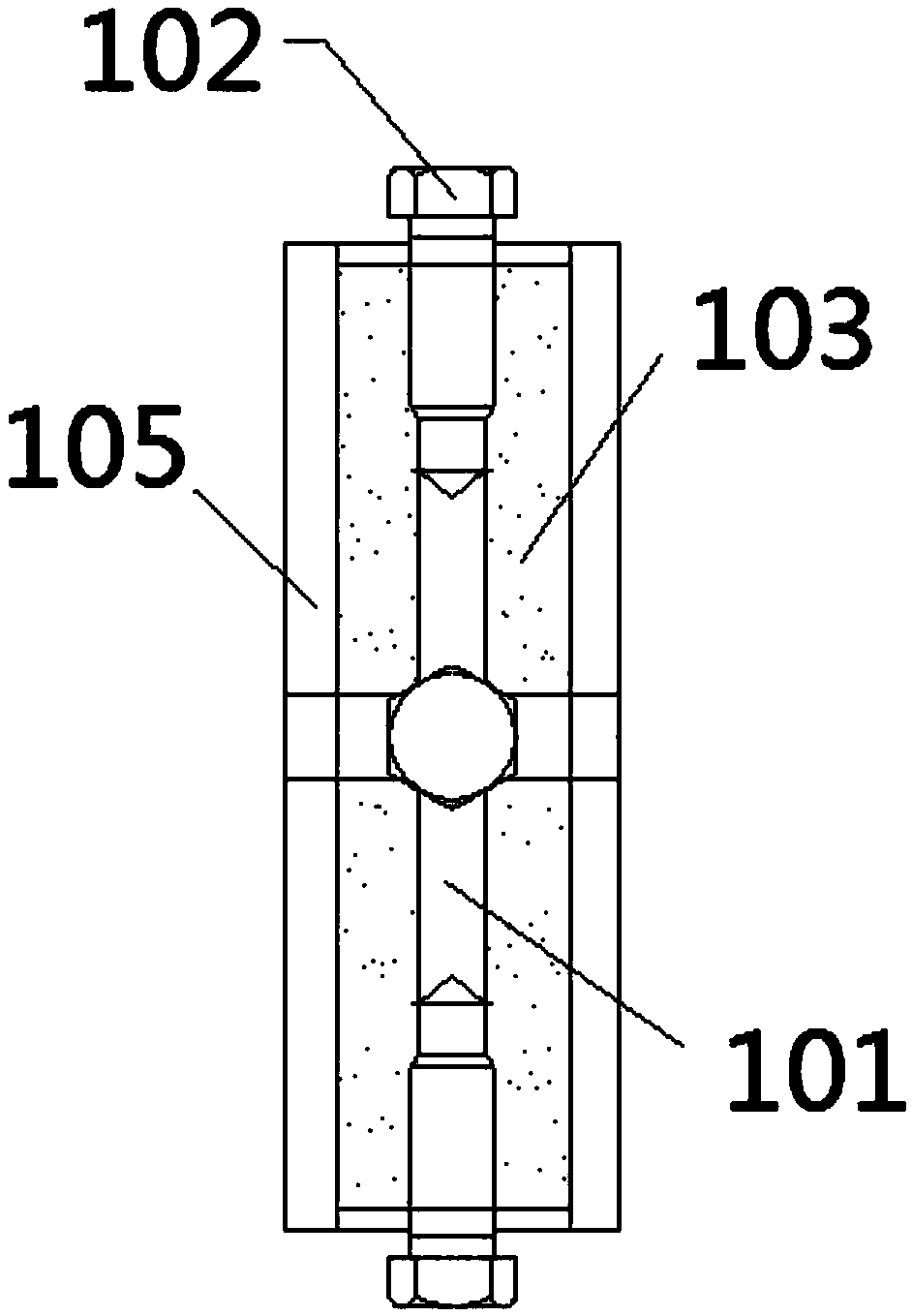 Waste electric wire stripping and core taking device