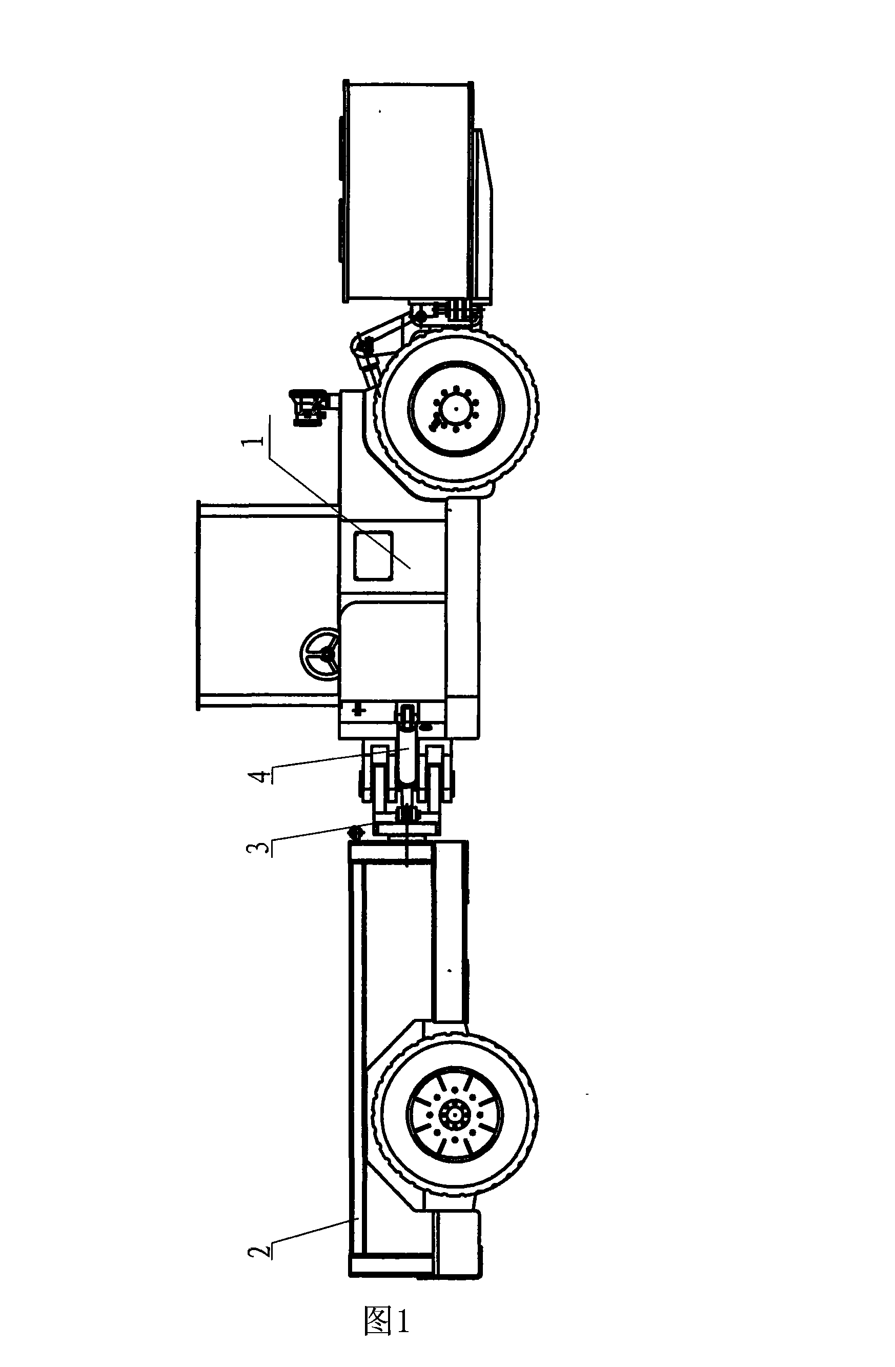 Bidirectional mine transport vehicle