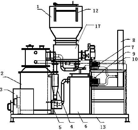 Integrated downdraft biomass gasification power generation system and method