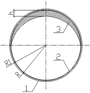 Steel-pipe-insertion local strengthening trenchless repair method for drainage pipeline with large pipe diameter