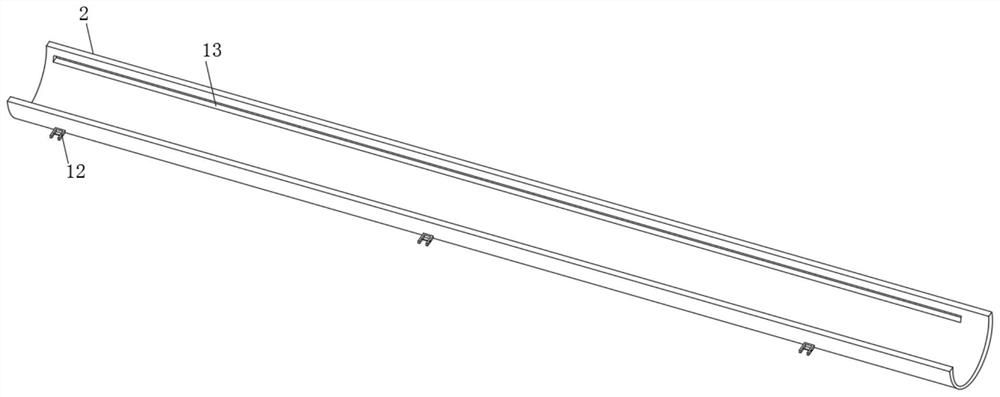 Water feeding device for poultry breeding