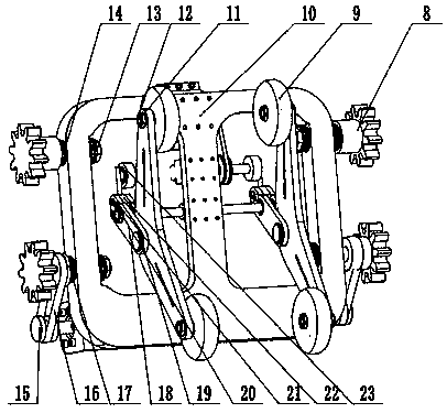 A massage chair for leg rehabilitation training