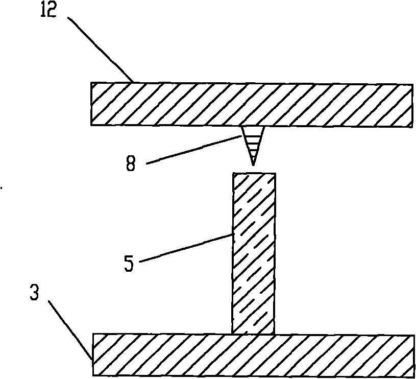 Photoelectric double-edge bearing static balance measurer and measuring method