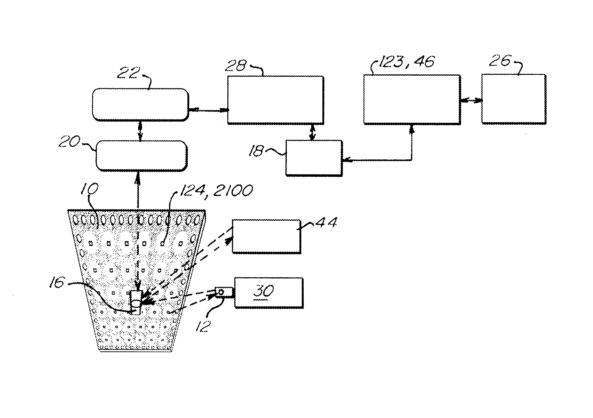 LED light control assembly and system