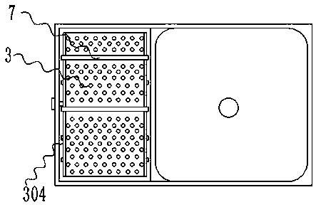 Specimen soaking device for pathology department and using method thereof