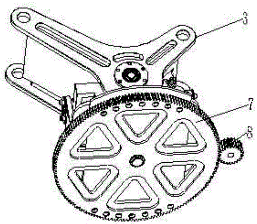 Three degree-freedom ankle rehabilitation training apparatus