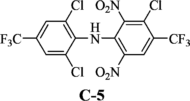 Substituted diphenylamine compounds and application thereof