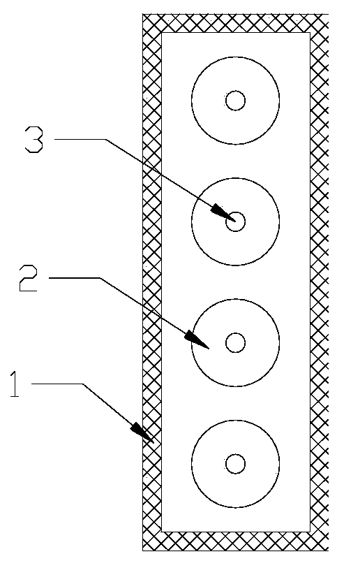 Sewage treatment device based on electrochemistry