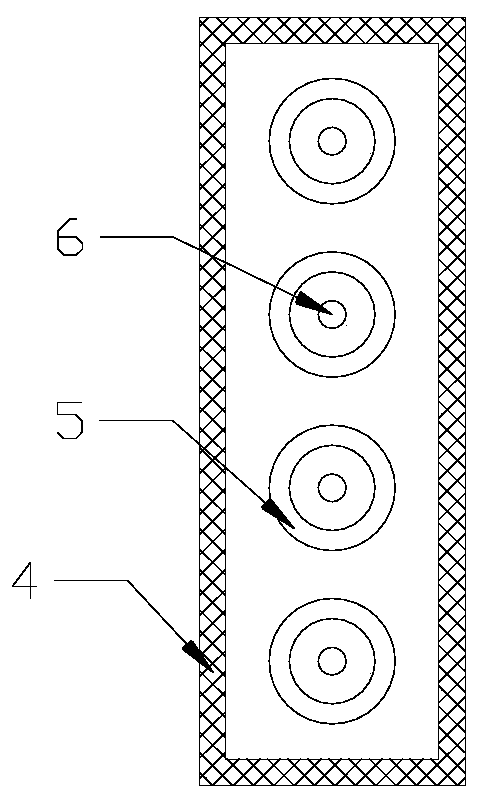 Sewage treatment device based on electrochemistry