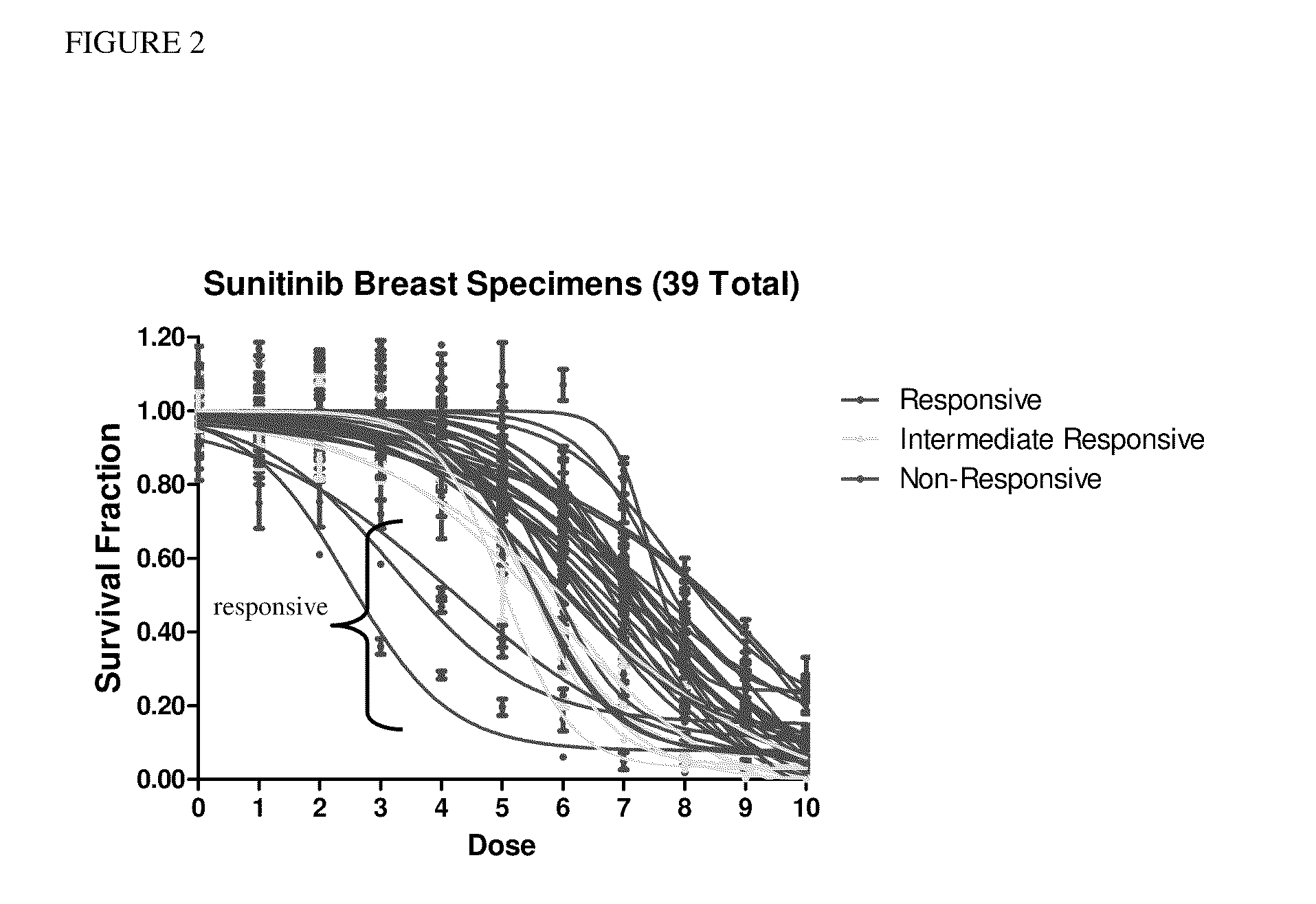 Methods for predicting a cancer patient's response to sunitinib