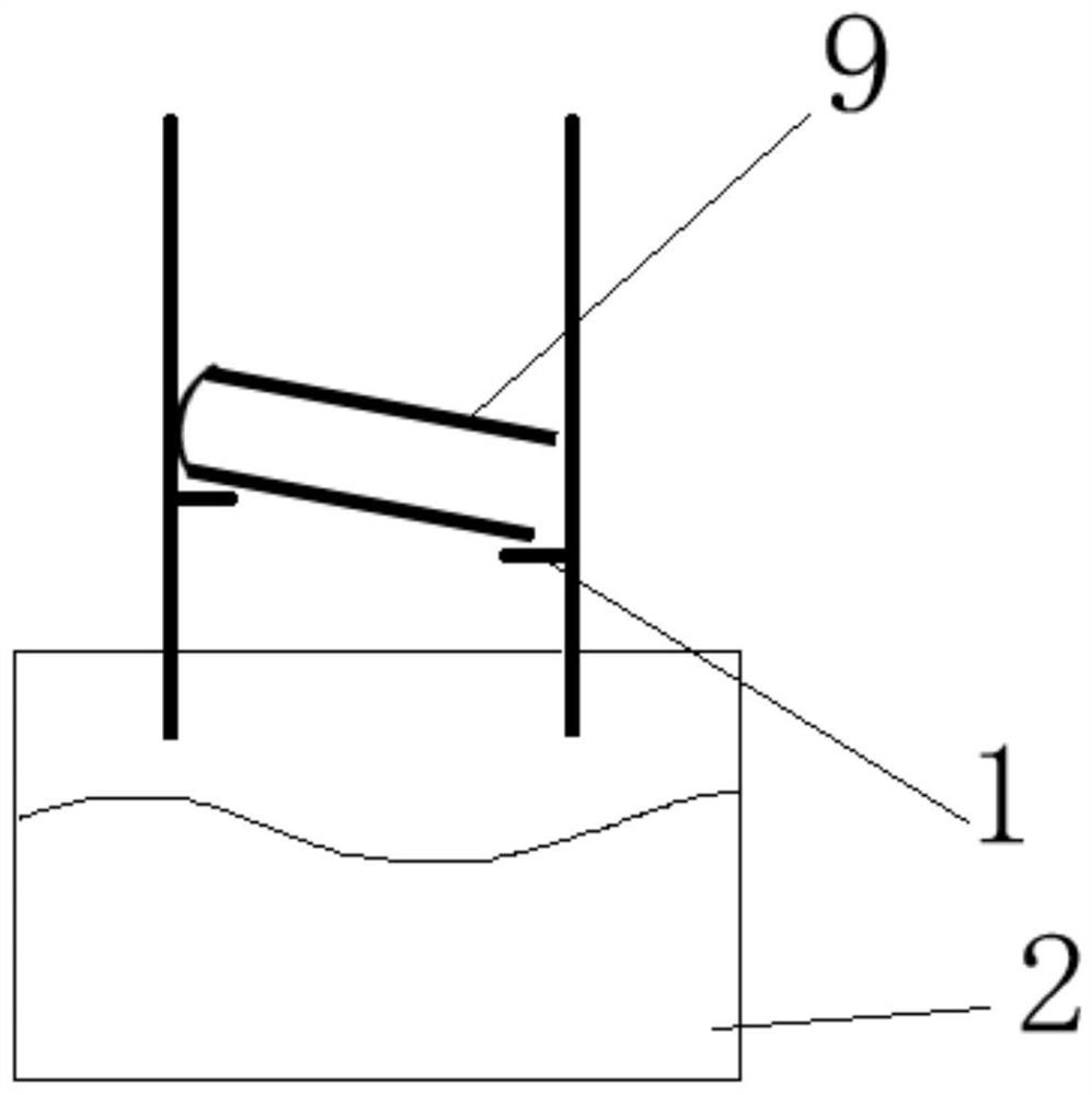 A kind of immersion type cleaning method for quartz furnace tube