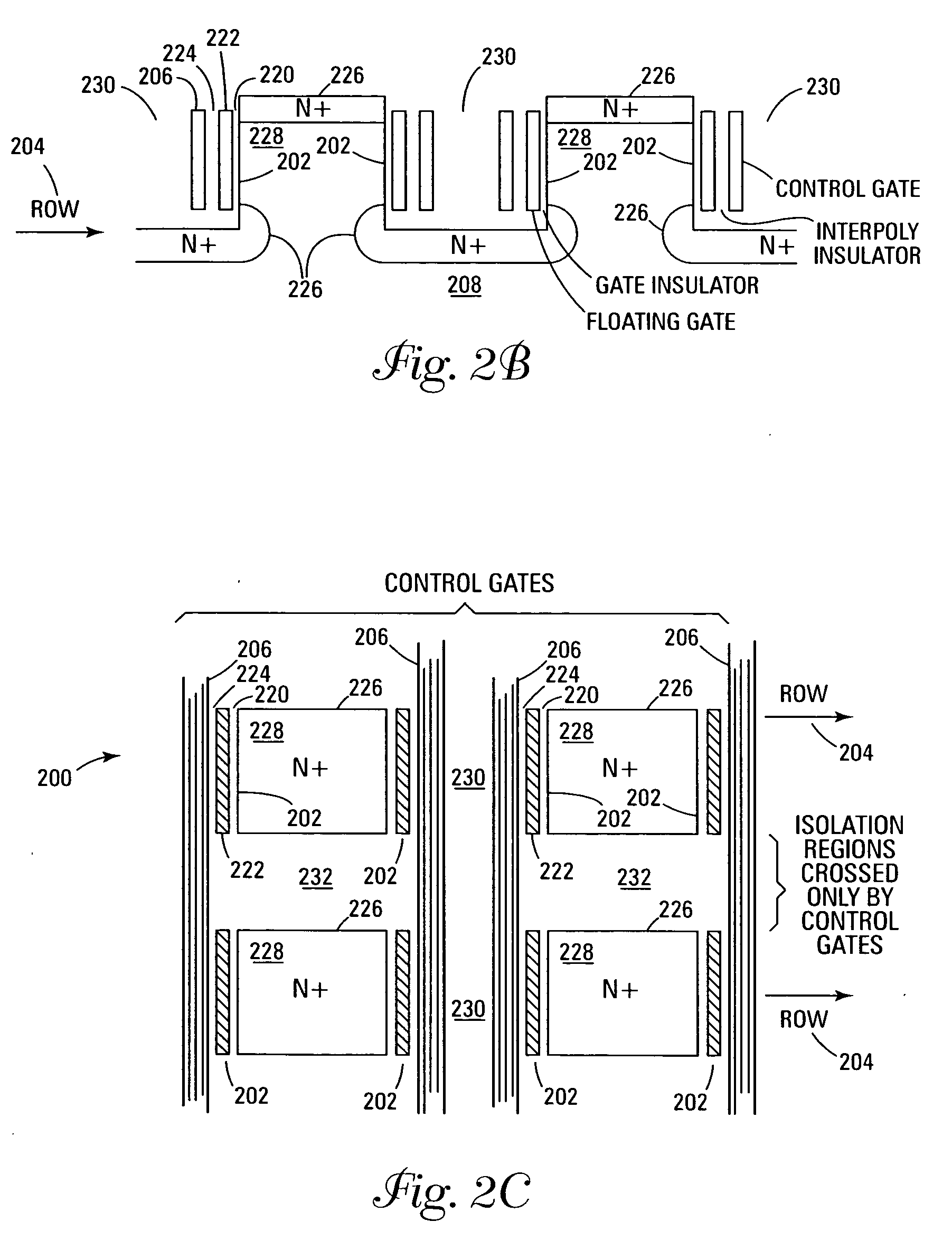 Vertical NAND flash memory array