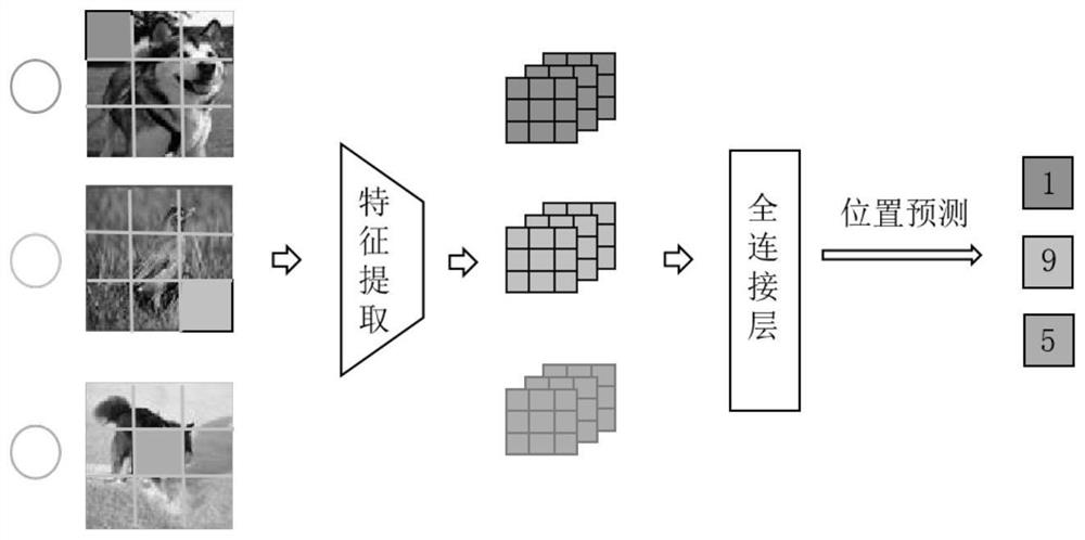 Small sample image classification method and system based on self-supervision enhancement