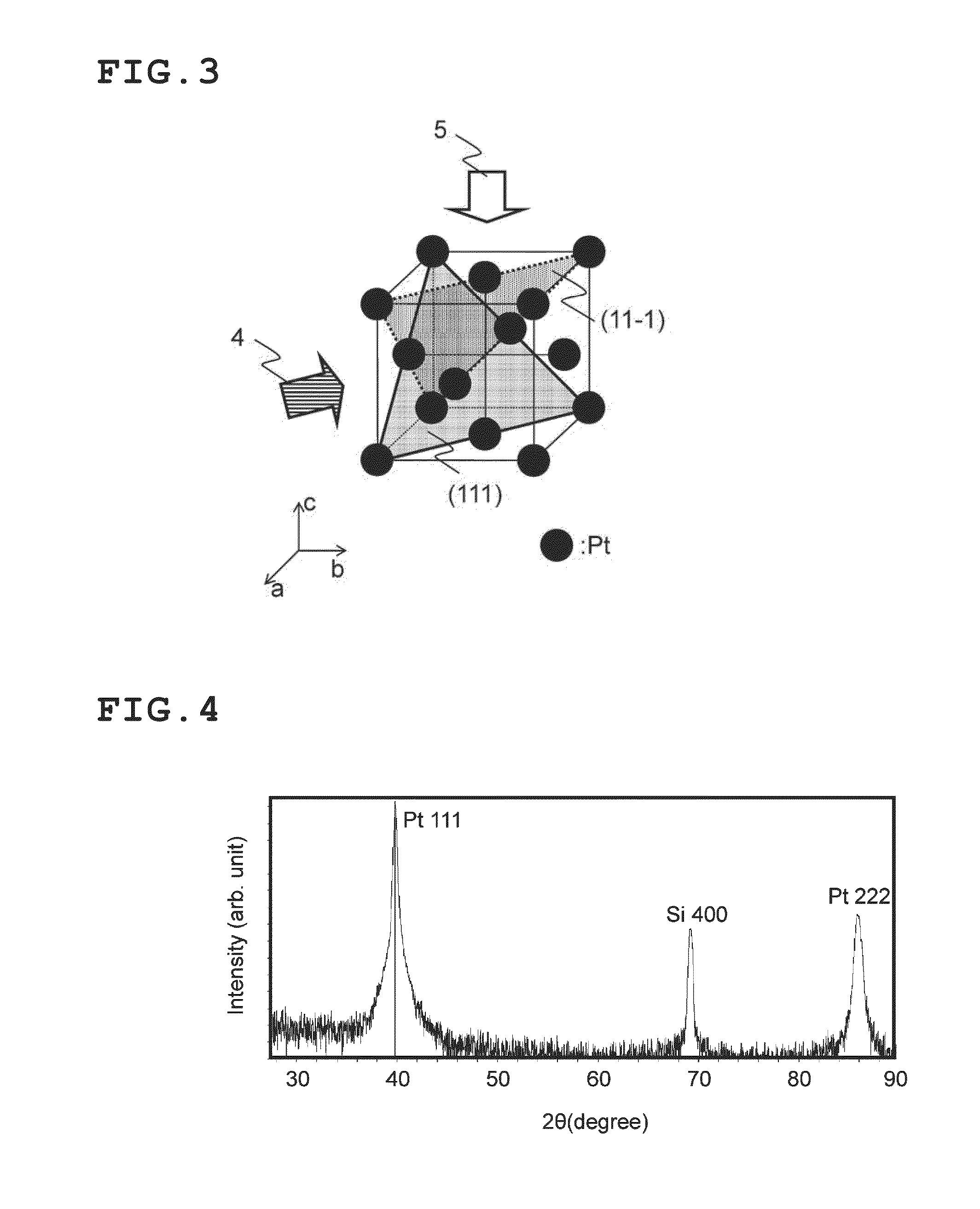 Piezoelectric film element using (Na,K,Li)NbO3