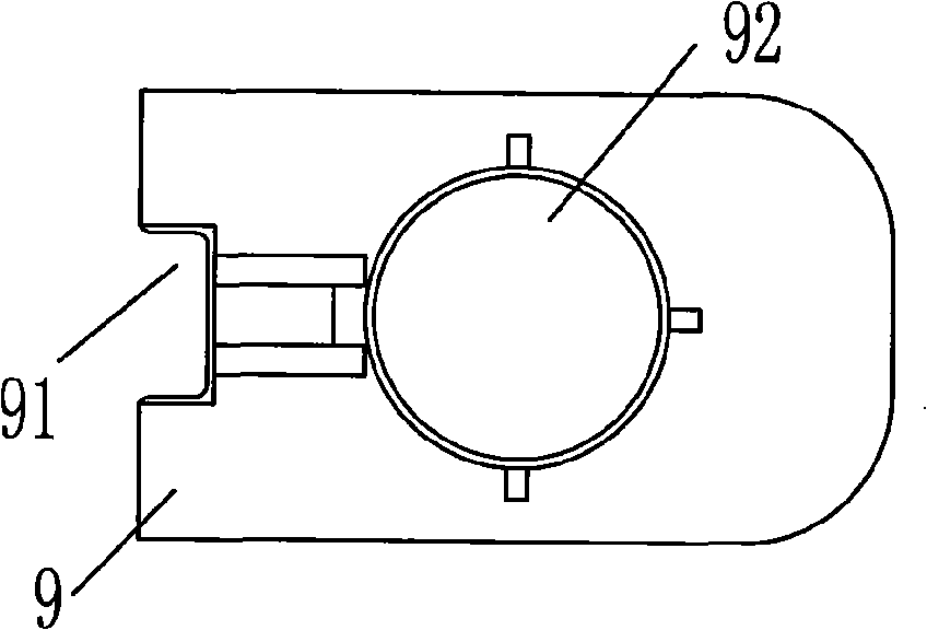 Non-roadside supporting gob-side entry retaining process