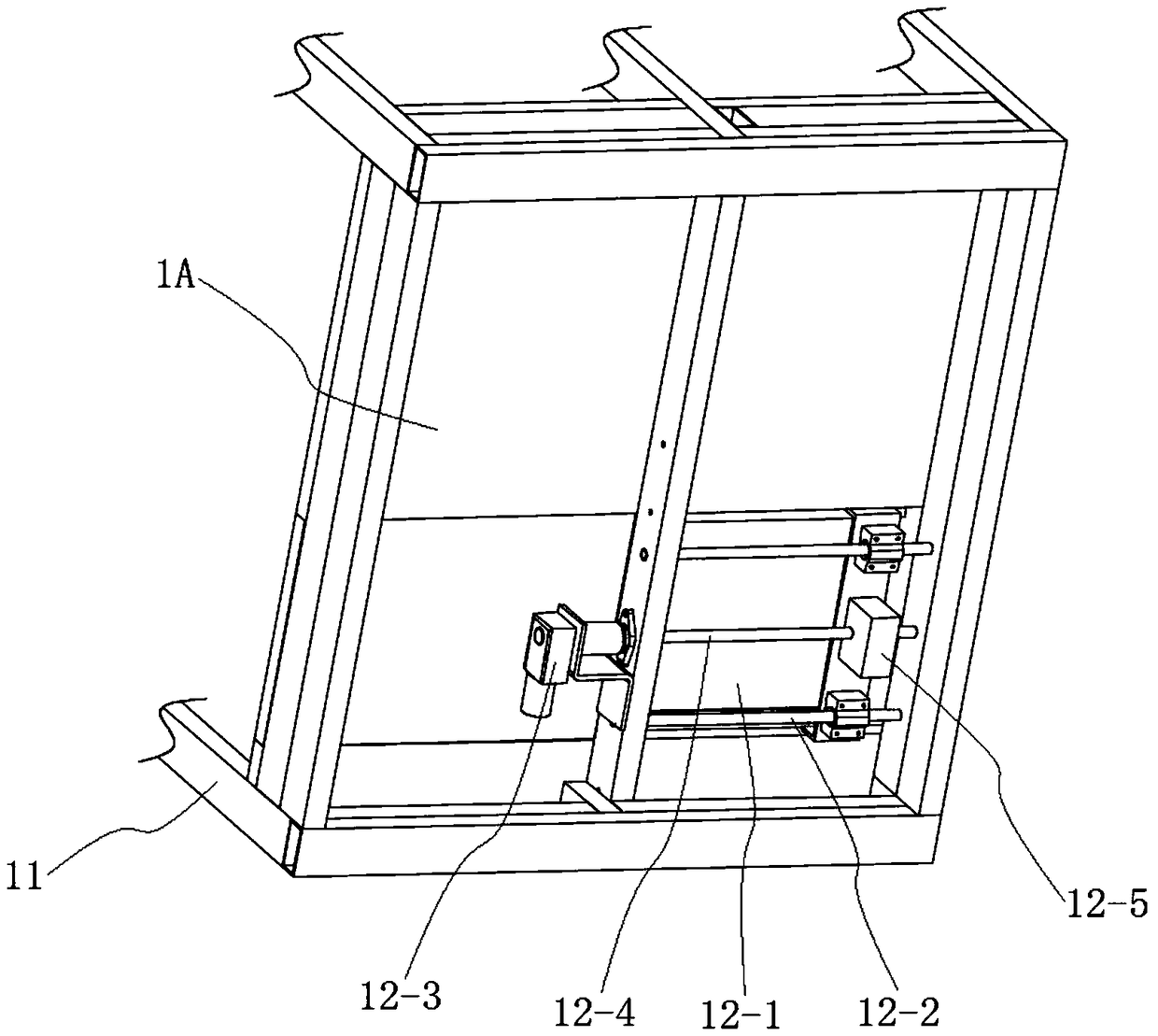 Double-row and double-deck stereo mechanical parking device and vehicle parking and picking-up method thereof