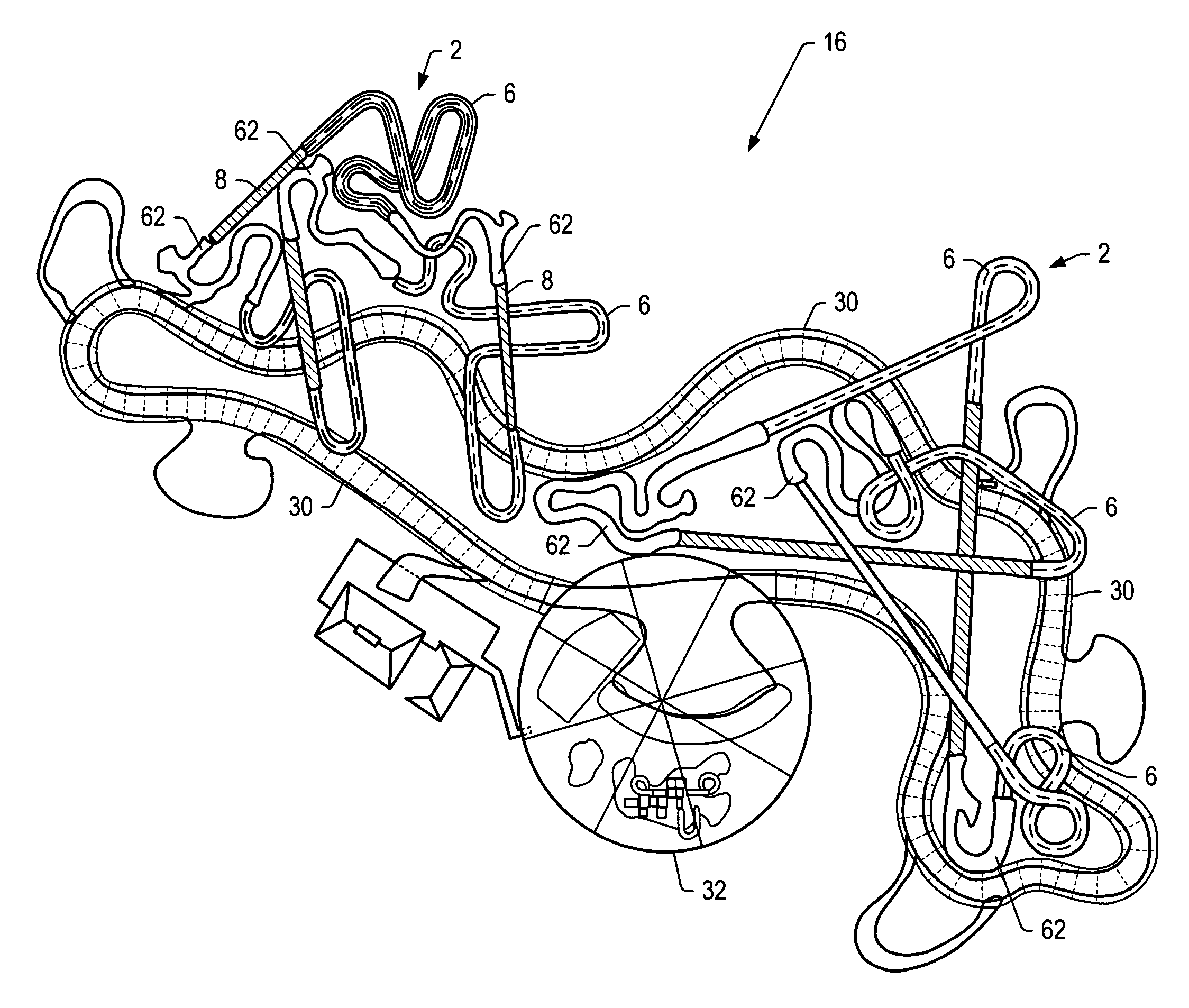 Continuous water ride