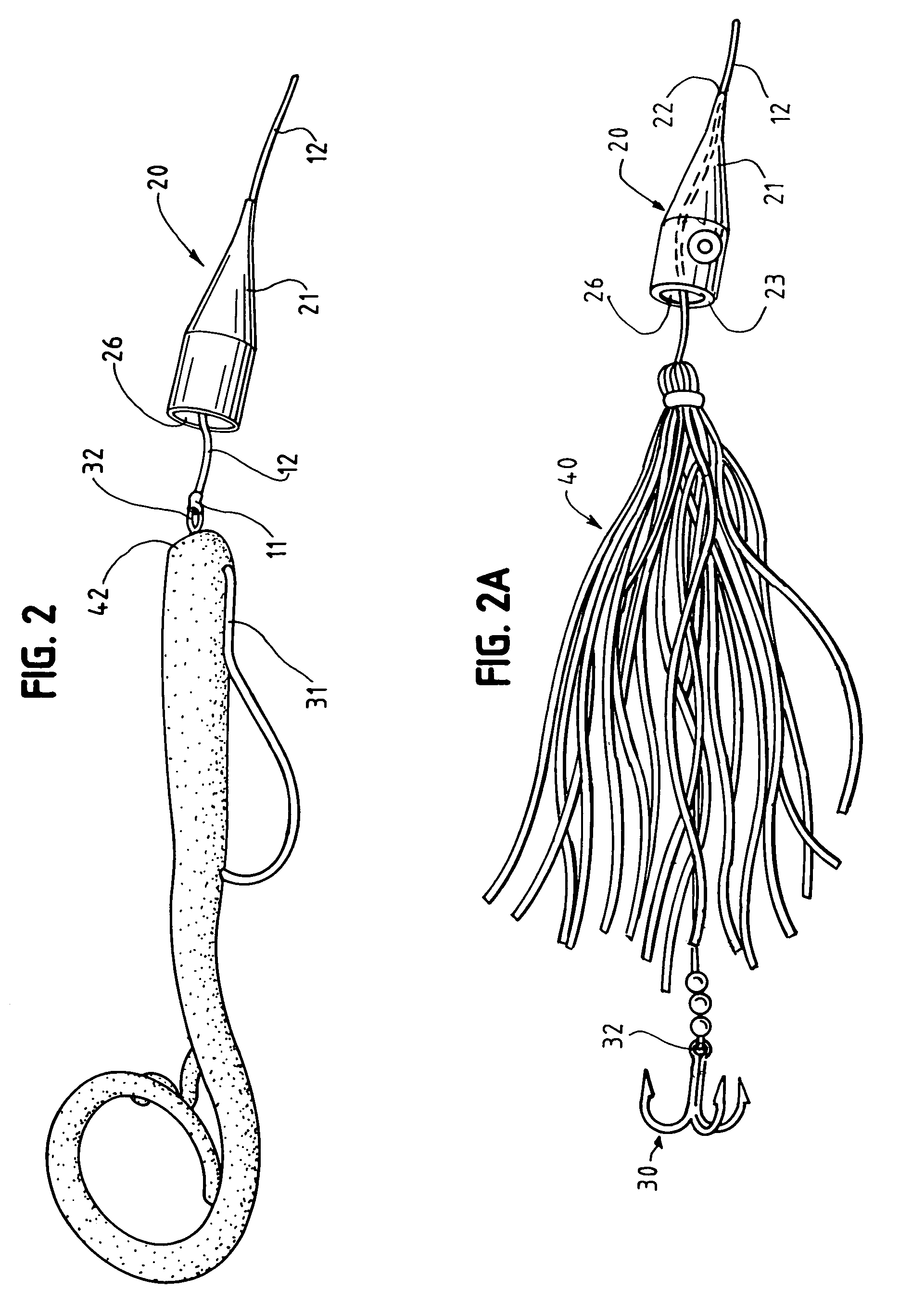 Weedless fishing lure