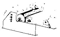 Glue spraying, pattern adding and quick cooling device of artificial turf