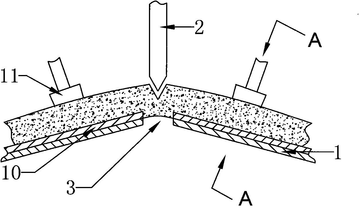 Cutting mechanism of soft material product