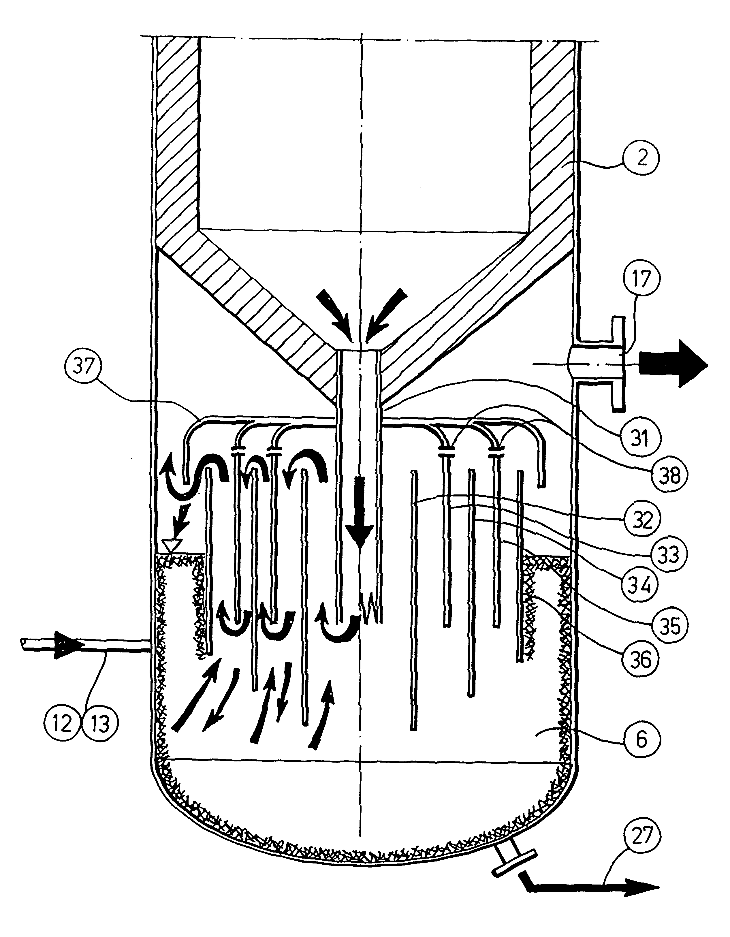 Quench vessel